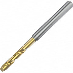 Kennametal - 19/32" 140° Spiral Flute Solid Carbide Screw Machine Drill Bit - Exact Tool & Supply