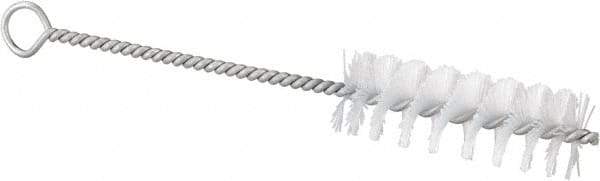 Kennametal - 11/16" Diam Nylon Spiral Brush - Single Spiral, 11/16" Filament Diam - Exact Tool & Supply