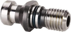 Kennametal - A Style, DV50 Taper, M24x3 Thread, 75° Angle Radius, Standard Retention Knob - 2.9134" OAL, 1.1012" Knob Diam, 1.3386" from Knob to Flange, 0.9831" Pilot Diam, 0.4547" Coolant Hole, Through Coolant - Exact Tool & Supply