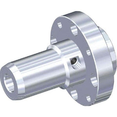 Kennametal - SIF80 Modular Connection, 25mm Hole Diam, Hydraulic Tool Holder/Chuck - 49.75mm Nose Diam, 100mm Projection, 47mm Clamp Depth, Through Coolant - Exact Tool & Supply