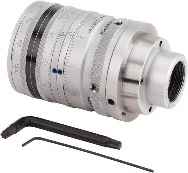 Kennametal - 92mm Body Diam, Manual Single Cutter Boring Head - 101mm to 213mm Bore Diam - Exact Tool & Supply