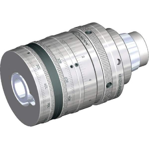 Kennametal - 60mm Body Diam, Manual Single Cutter Boring Head - 6mm to 25.5mm Bore Diam, 16mm Bar Hole Diam - Exact Tool & Supply