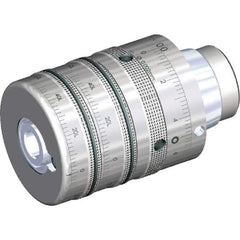 Kennametal - 46.5mm Body Diam, Manual Single Cutter Boring Head - 4mm to 16.5mm Bore Diam, 10mm Bar Hole Diam - Exact Tool & Supply