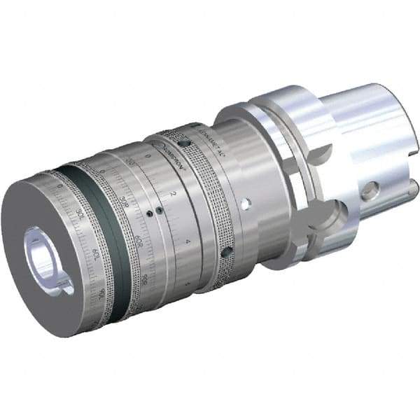 Kennametal - 60mm Body Diam, Manual Single Cutter Boring Head - 6mm to 25.5mm Bore Diam, 16mm Bar Hole Diam - Exact Tool & Supply