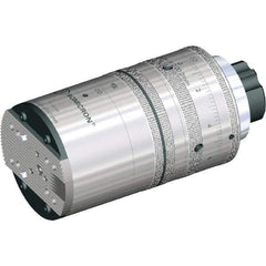 Kennametal - 65mm Body Diam, Manual Single Cutter Boring Head - 71mm to 111mm Bore Diam - Exact Tool & Supply