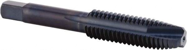 Kennametal - 1/2-13 UNC, 3 Flute, Nitride/Oxide Finish, High Speed Steel Spiral Point Tap - Bottoming Chamfer, Right Hand Thread, 85.85mm OAL, 42.06mm Thread Length, 9.32mm Shank Diam, 3B Class of Fit, Series KHSST - Exact Tool & Supply