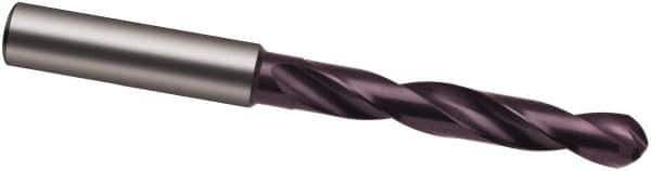 Guhring - 10.9mm Solid Carbide Jobber Drill - FIREX Finish, Right Hand Cut, Spiral Flute, 118mm OAL, Special Type Point - Exact Tool & Supply