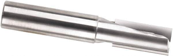 Guhring - 1/2", 1/2" LOC, 1/2" Shank Diam, 3" OAL, 3 Flute, Solid Carbide Square End Mill - Single End, PCD Tipped Finish, Straight Flute, 0° Helix, Centercutting, Right Hand Cut, Right Hand Flute, Series 3870 - Exact Tool & Supply