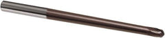 Guhring - 6mm, 6mm LOC, 8mm Shank Diam, 120mm OAL, 2 Flute, Solid Carbide Square End Mill - Single End, TiAlN Finish, Spiral Flute, 30° Helix, Right Hand Cut, Right Hand Flute, Series 3853 - Exact Tool & Supply