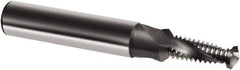 Guhring - M8x1.25 Metric, 0.2677" Cutting Diam, 2 Flute, Solid Carbide Helical Flute Thread Mill - Internal Thread, 18.7mm LOC, 74mm OAL, 10mm Shank Diam - Exact Tool & Supply