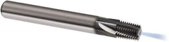 Guhring - 1 - 11-1/2 NPTF, 0.7283" Cutting Diam, 5 Flute, Solid Carbide Helical Flute Thread Mill - Internal Thread, 23.19mm LOC, 90mm OAL, 20mm Shank Diam - Exact Tool & Supply