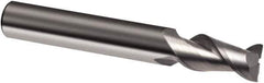 Guhring - 20mm, 32mm LOC, 20mm Shank Diam, 104mm OAL, 2 Flute, Solid Carbide Square End Mill - Single End, Uncoated, Spiral Flute, 45° Helix, Right Hand Cut, Right Hand Flute, Series 3309 - Exact Tool & Supply