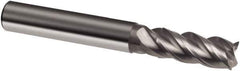 Guhring - 16mm, 32mm LOC, 16mm Shank Diam, 92mm OAL, 4 Flute, Solid Carbide Square End Mill - Single End, Uncoated, Spiral Flute, 40/42° Helix, Centercutting, Right Hand Cut, Right Hand Flute, Series 3202 - Exact Tool & Supply