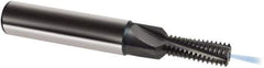 Guhring - M6x0.5 Metric Fine, 0.189" Cutting Diam, 3 Flute, Solid Carbide Helical Flute Thread Mill - Internal Thread, 1/2" LOC, 62mm OAL, 8mm Shank Diam - Exact Tool & Supply