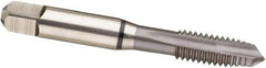 Guhring - M16x2.00 Metric, 3 Flute, MolyGlide Finish, Cobalt Spiral Point Tap - Plug Chamfer, Right Hand Thread, 3.811" OAL, 6H Class of Fit, Series 3966 - Exact Tool & Supply