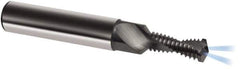 Guhring - 5/8-18 UNF, 0.5709" Cutting Diam, 2 Flute, Solid Carbide Helical Flute Thread Mill - Internal Thread, 33.7mm LOC, 102mm OAL, 18mm Shank Diam - Exact Tool & Supply