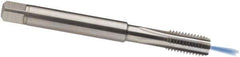 Guhring - 5/16-18 UNC, 3 Flute, Bright Finish, Solid Carbide Spiral Point Tap - Modified Bottoming Chamfer, Right Hand Thread, 3.543" OAL, 2B Class of Fit, Series 4118 - Exact Tool & Supply