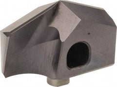 Guhring - Series 4112, 17mm Diam Grade K/P 140° Replaceable Drill Tip - Carbide, Nano-FIREX Finish, 170 Seat Size - Exact Tool & Supply