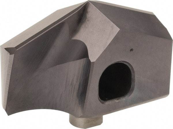 Guhring - Series 4112, 11/16" Diam Grade K/P 140° Replaceable Drill Tip - Carbide, Nano-FIREX Finish, 170 Seat Size - Exact Tool & Supply