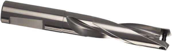 Guhring - 18 to 18.49mm Diam, 3xD, 57.4mm Max Depth, 18mm Shank Diam, 134mm Flute, 134mm OAL, Replaceable Tip Drill - HT 800 WP Insert, 175 Seat Size, 3xD HT 800 WP Toolholder, Series 4107 - Exact Tool & Supply