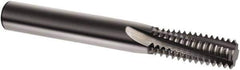 Guhring - M14x2.0 Metric, 0.4409" Cutting Diam, 4 Flute, Solid Carbide Helical Flute Thread Mill - Internal Thread, 31mm LOC, 80mm OAL, 12mm Shank Diam - Exact Tool & Supply