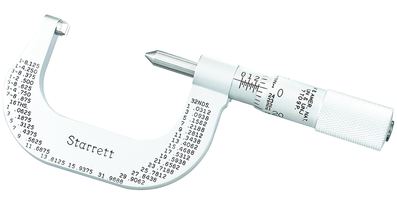 585BP SCRW THREAD MICROMETE - Exact Tool & Supply