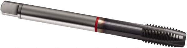 Guhring - M20x2.50 Metric, 4 Flute, TiCN Finish, Cobalt Spiral Point Tap - Plug Chamfer, Right Hand Thread, 140mm OAL, 6H Class of Fit, Series 1915 - Exact Tool & Supply