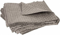 PRO-SAFE - 41 Gal Capacity per Package, Universal Pad - 30" Long x 30" Wide, Gray, Polypropylene - Exact Tool & Supply