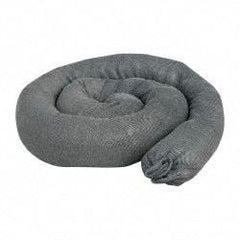 PRO-SAFE - 15 Gal, 4' Long, 3" Diam, Polypropylene Sock - Universal, Gray - Exact Tool & Supply
