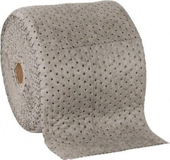 PRO-SAFE - 24 Gal Capacity per Package, Universal Roll - 150' Long x 15" Wide, Gray, Polypropylene - Exact Tool & Supply