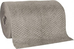 PRO-SAFE - 63 Gal Capacity per Package, Universal Roll - 300' Long x 30" Wide, Gray, Polypropylene - Exact Tool & Supply
