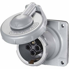 Hubbell Wiring Device-Kellems - Pin & Sleeve Receptacles Receptacle/Part Type: Receptacle Pin Configuration: 4 - Exact Tool & Supply