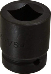 Proto - 1" Drive 1-1/8" Impact Socket - 4 Points, 2-1/2" OAL - Exact Tool & Supply