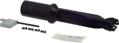 Allied Machine and Engineering - 26 to 28.57mm Diam, 3xD, 3-27/64" Max Depth, 1-1/4" Shank Diam, 7-11/32" OAL, Replaceable Tip Drill - Series 26 - Exact Tool & Supply