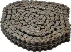 Browning - 5/8" Pitch, ANSI 50-2, Double Strand Roller Chain - Chain No. 50-2, 10 Ft. Long, 0.4" Roller Diam, 3/8" Roller Width - Exact Tool & Supply