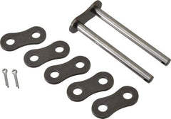 Browning - 1" Pitch, ANSI 80-3, Triple Strand Roller Chain Connecting Link - For Use with Triple Strand Chain - Exact Tool & Supply