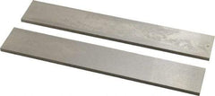 Starrett - 6" Long x 1" High x 1/8" Thick, Tool Steel Four Face Parallel - Sold as Matched Pair - Exact Tool & Supply