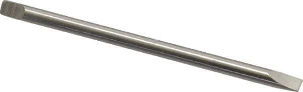 Starrett - 5/8" Blade Length Precision Blade Screwdriver - 3-3/4" OAL - Exact Tool & Supply
