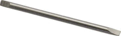 Starrett - 5/8" Blade Length Precision Blade Screwdriver - 3-3/4" OAL - Exact Tool & Supply