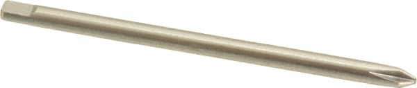 Starrett - #0 Phillips Point, 5/8" Blade Length Precision Blade Screwdriver - 3-3/4" OAL - Exact Tool & Supply