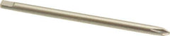 Starrett - #0 Phillips Point, 5/8" Blade Length Precision Blade Screwdriver - 3-3/4" OAL - Exact Tool & Supply