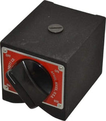 Starrett - 250 Lb Magnetic Pull, Indicator Positioner & Holder with Base - 3" Base Height, 3-1/2" Base Length, 3" Base Width - Exact Tool & Supply