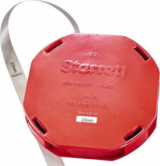 Starrett - 0.0012 Inch Thick x 7.60 m Long x 12.70mm Wide, Feeler Stock Roll - Exact Tool & Supply