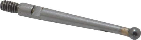 Starrett - 13/16 Inch Long, Carbide, Height Gage Contact Point - For Use with Starrett Height Gages - Exact Tool & Supply