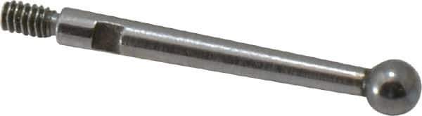 Starrett - 13/16 Inch Long, Carbide, Height Gage Contact Point - For Use with Starrett Height Gages - Exact Tool & Supply