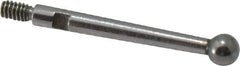 Starrett - 13/16 Inch Long, Carbide, Height Gage Contact Point - For Use with Starrett Height Gages - Exact Tool & Supply