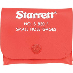 Starrett - Bore Gage Accessories Type: Case Minimum Measurement (Decimal Inch): 0.1250 - Exact Tool & Supply
