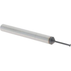 Value Collection - 0 TPI, Internal/External Single Profile Thread Mill - 3/16" Shank Diam, 2 Flute, 3/8" Neck Length, AlTiN+ Finish - Exact Tool & Supply
