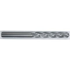 1" Dia. - 6" OAL - Solid CBD - Bright - Ball Nose SE EM - 4 FL - Exact Tool & Supply
