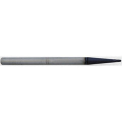 Accupro - 1", 1-1/4" LOC, 1" Shank Diam, 6" OAL, 7 Flute, Solid Carbide Square End Mill - Exact Tool & Supply